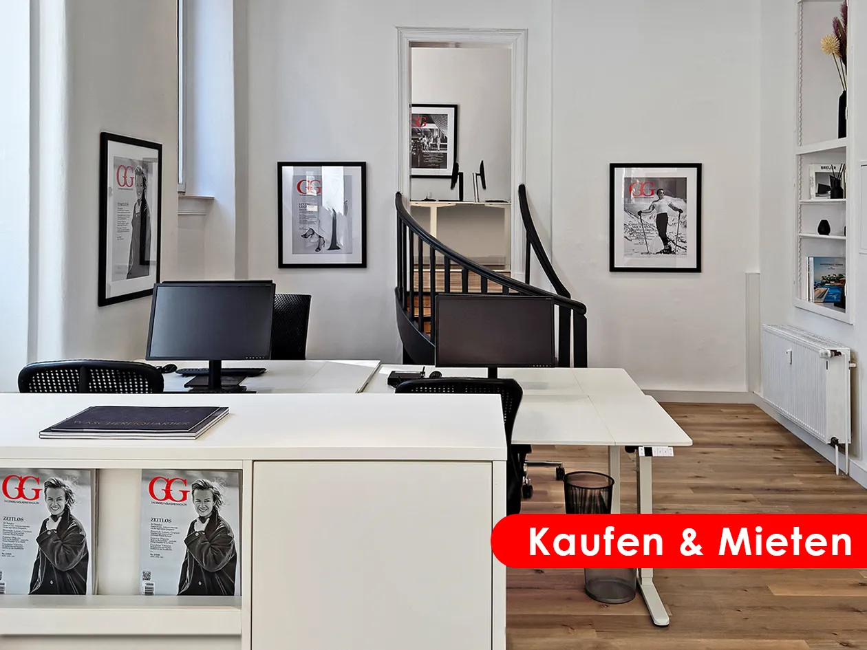 Büro von Engel & Völkers mit Empfangsbereich