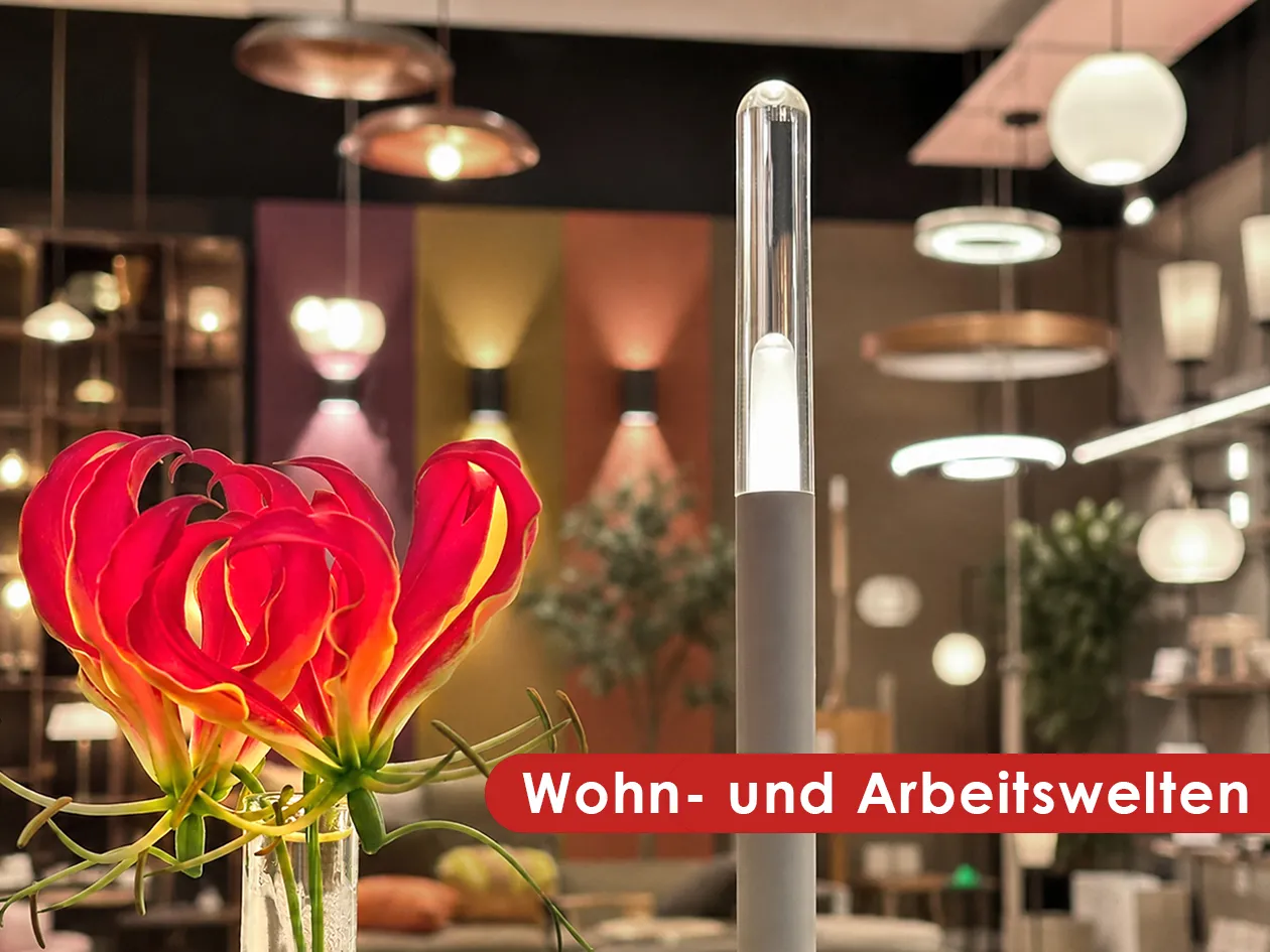 Wohn- und Arbeitswelten: Leuchten im ars vivendi Showroom